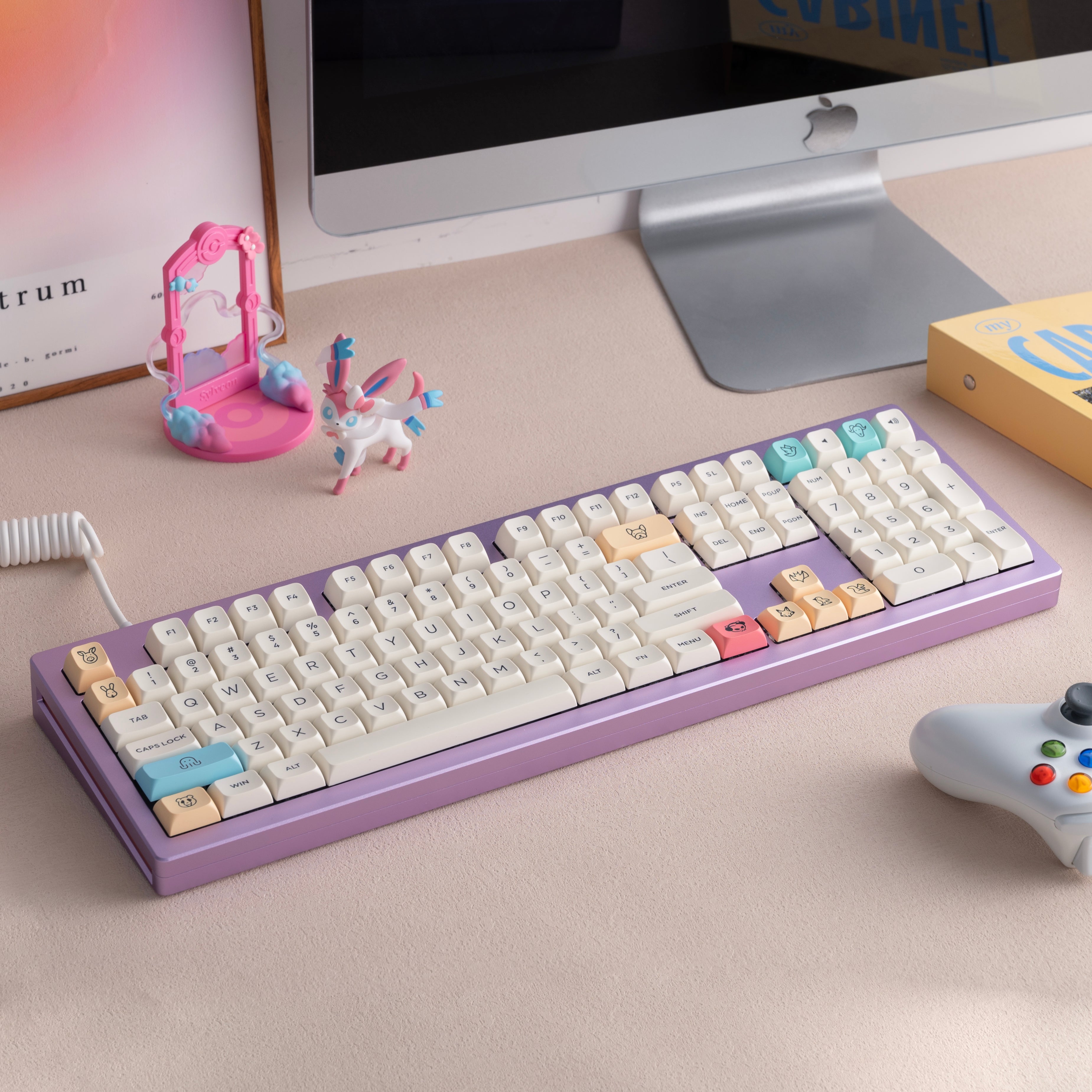 Cream Keycap Set(282-Key)