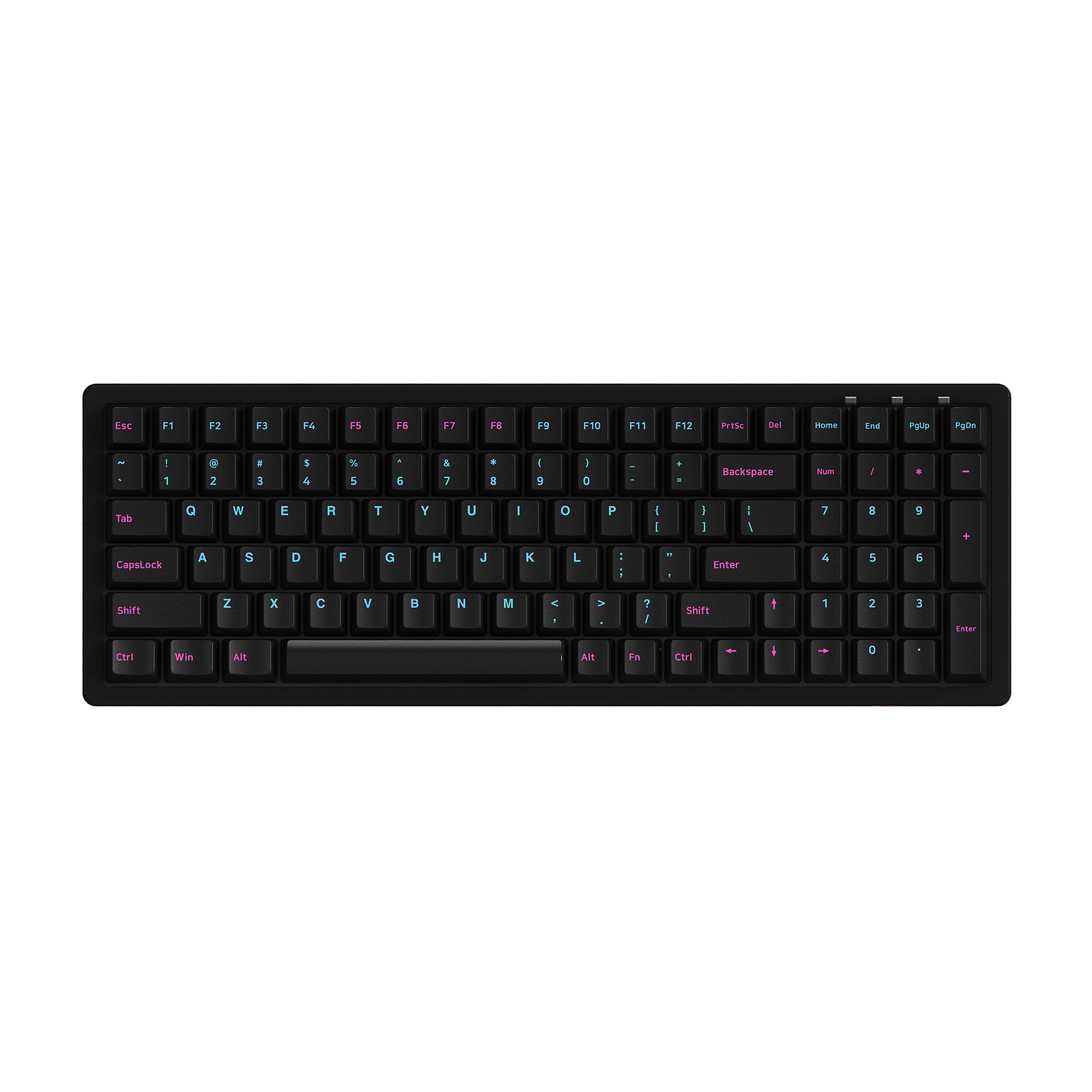 midnight wired mechanical keyboard