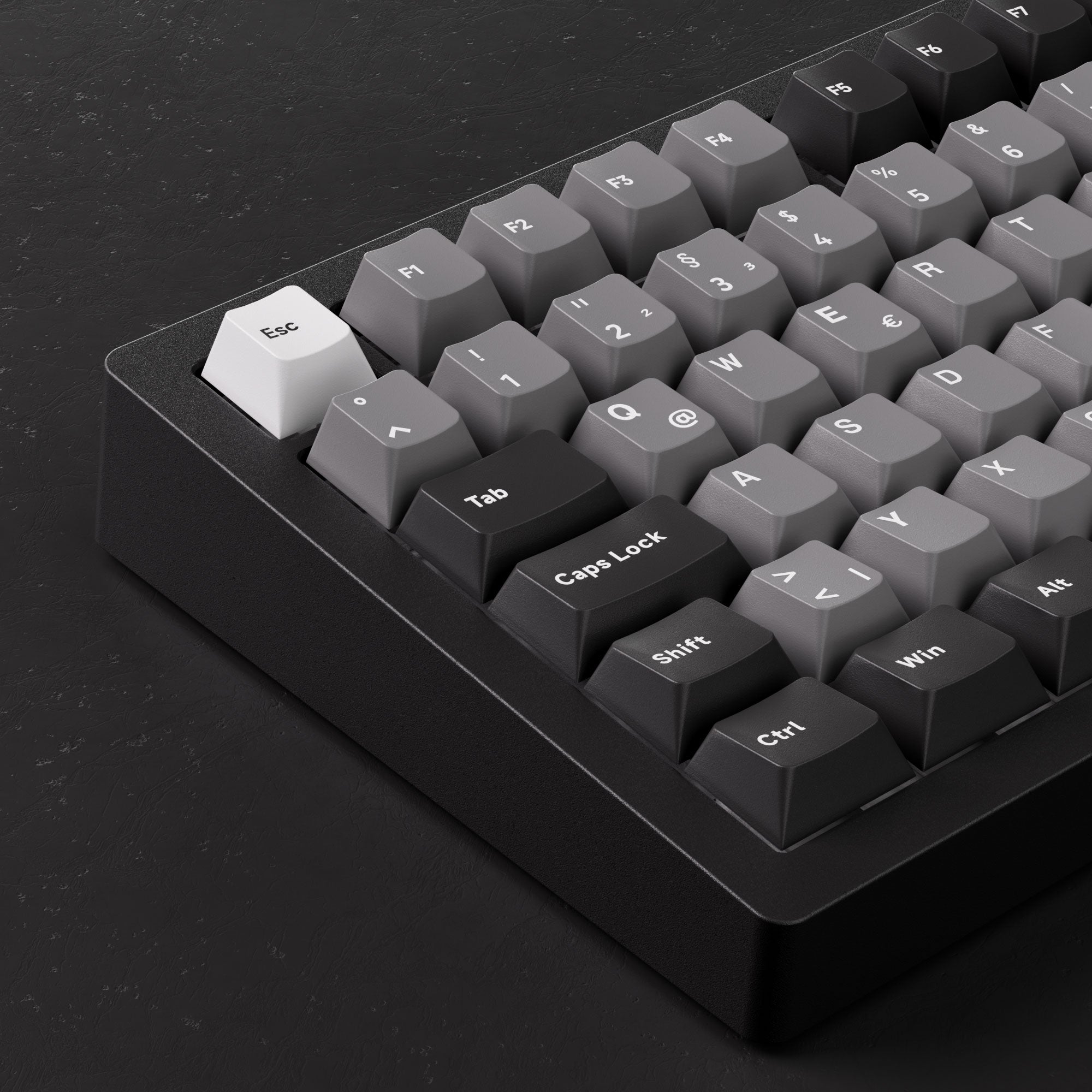 MonsGeek M1 V5 VIA Custom Mechanical Keyboard left side details