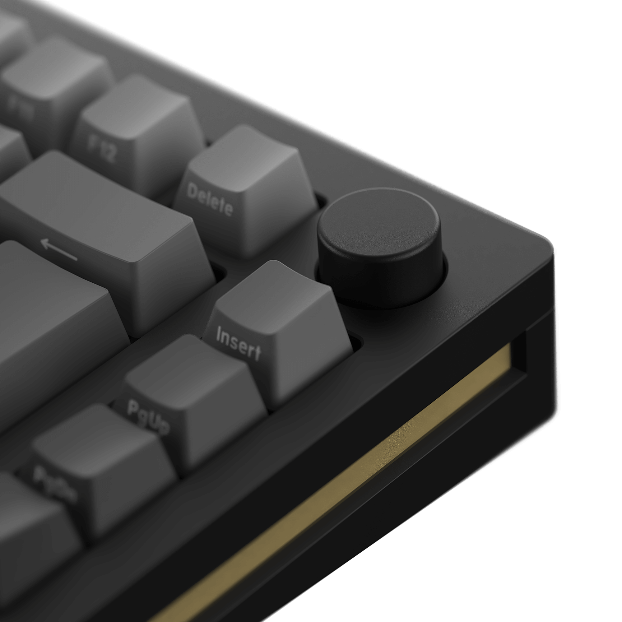 golden accent of monsgeek m1w magnetic switch keyboard