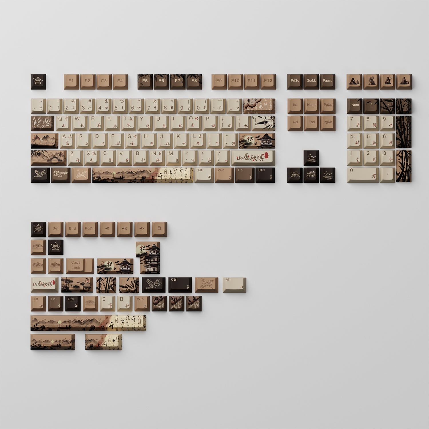 Mountain Seclusion Keycap Set (140-key)