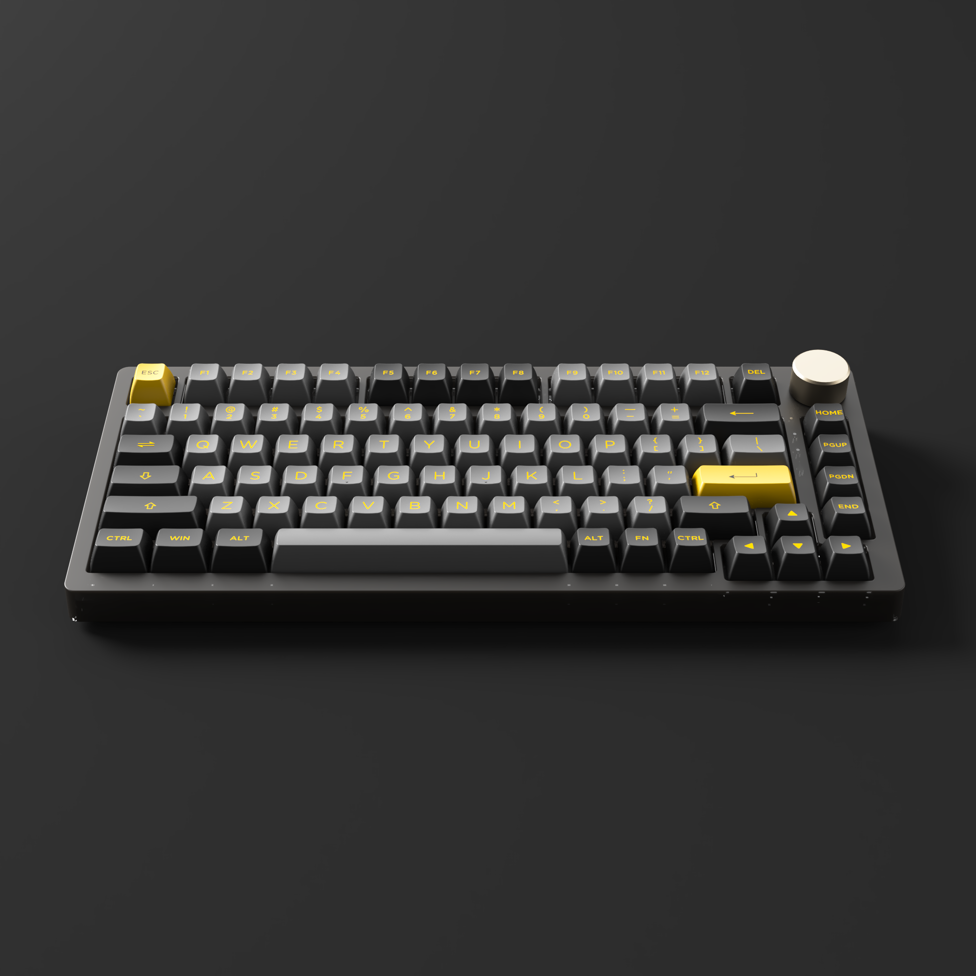 Black & Gold PC75B Plus v2