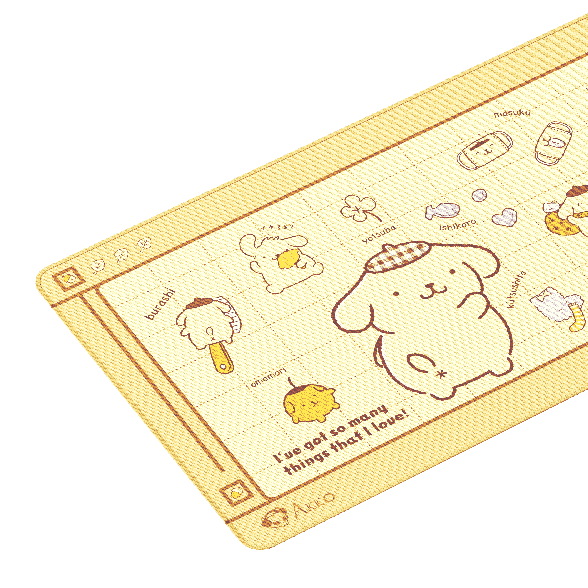 Pompompurin Mouse Pad