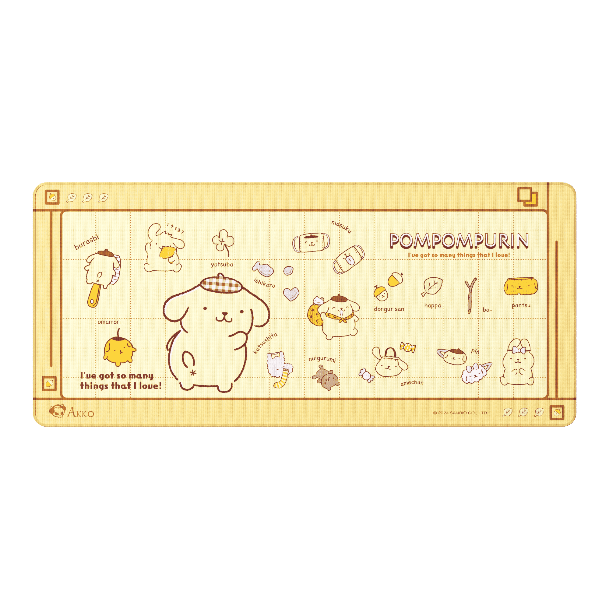 Pompompurin Mouse Pad