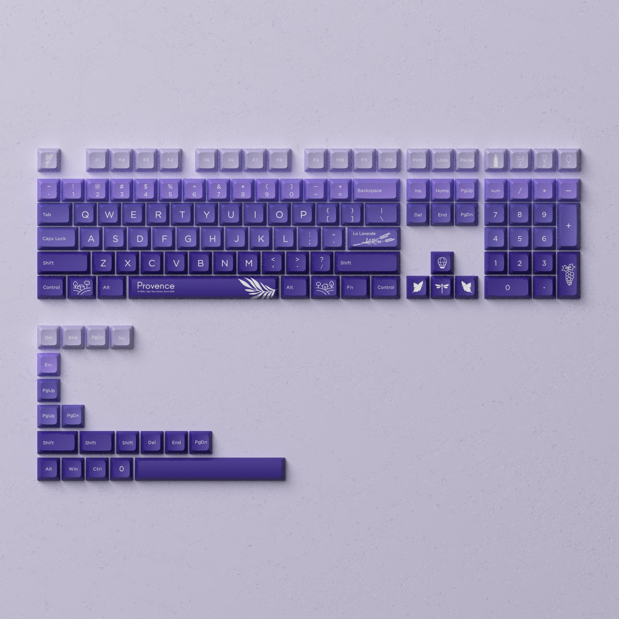 Provence Keycap Set (127-Key)