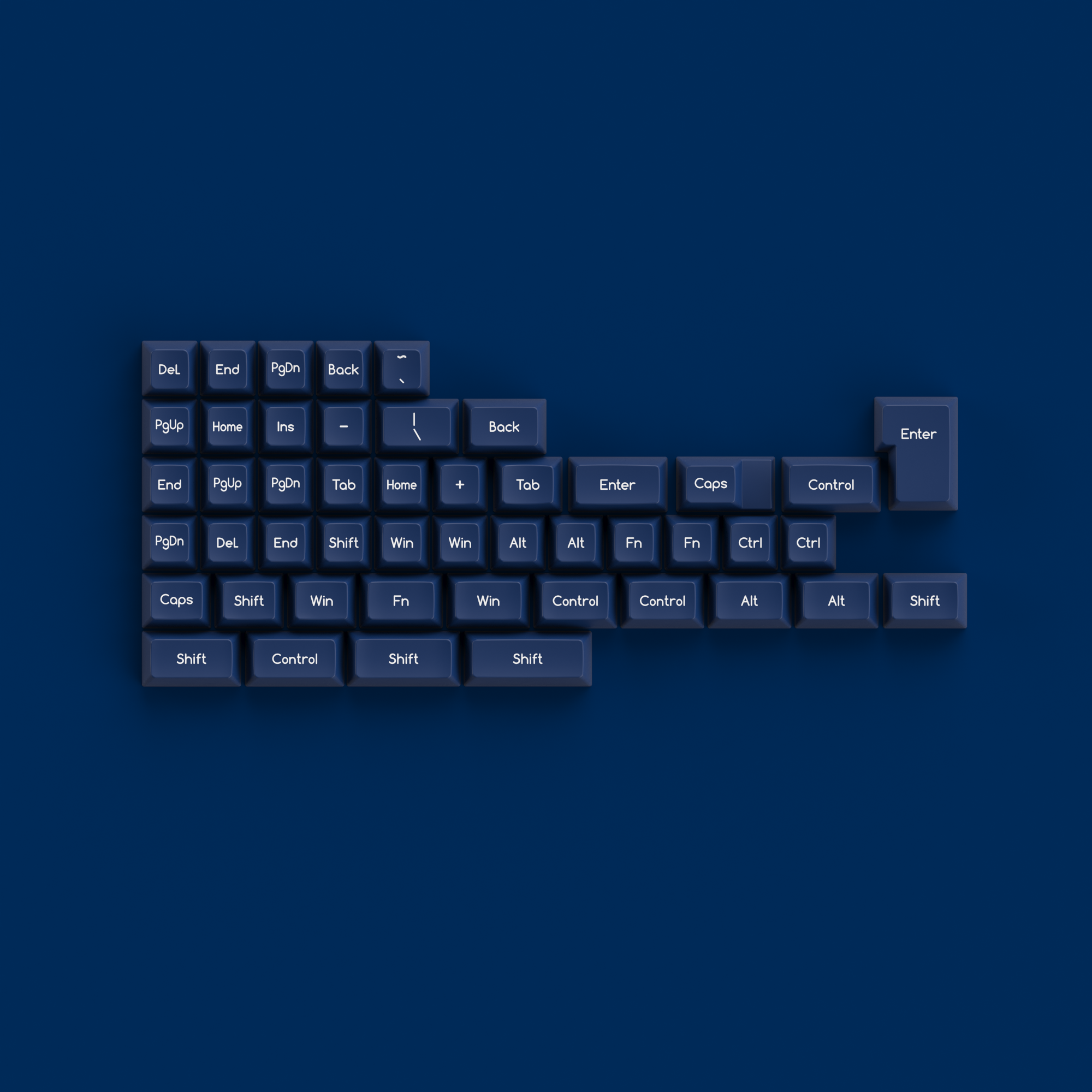 Ocean Star ABS SAL Keycap Set (195-Key)