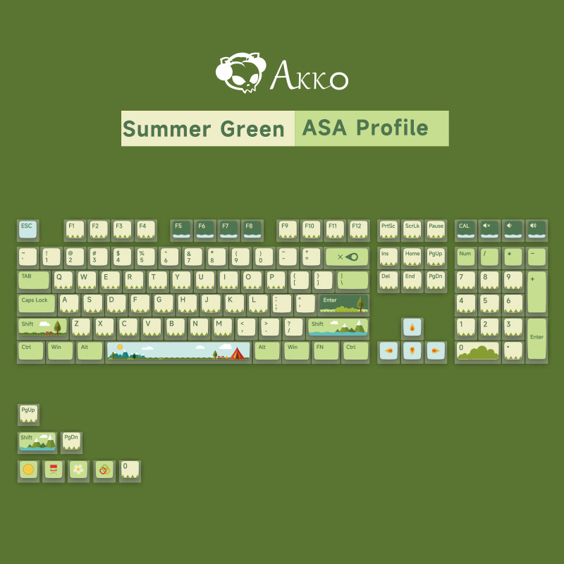 Summer Countryside Keycap Set (116-key)