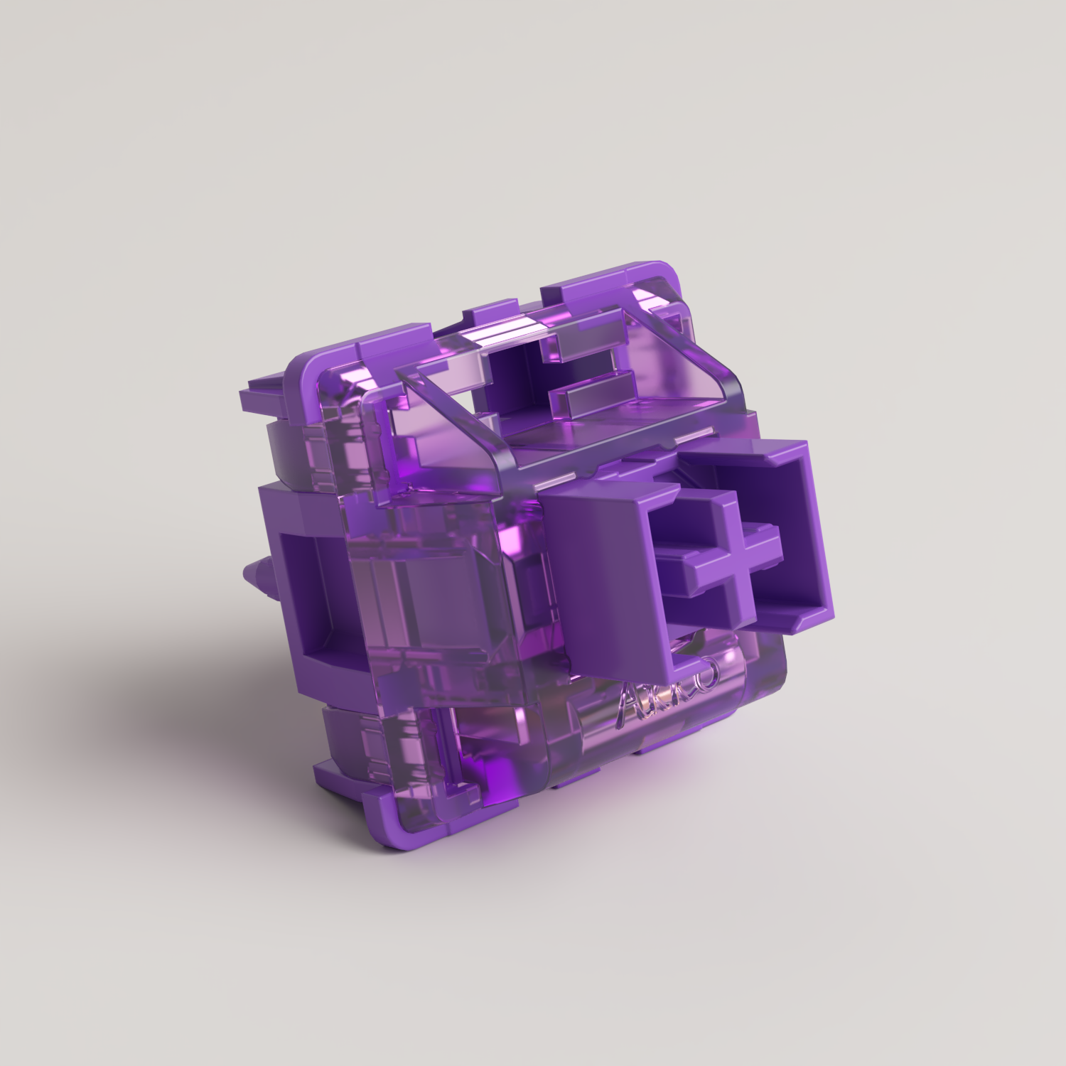 V3 Lavender Purple Pro Switch side details