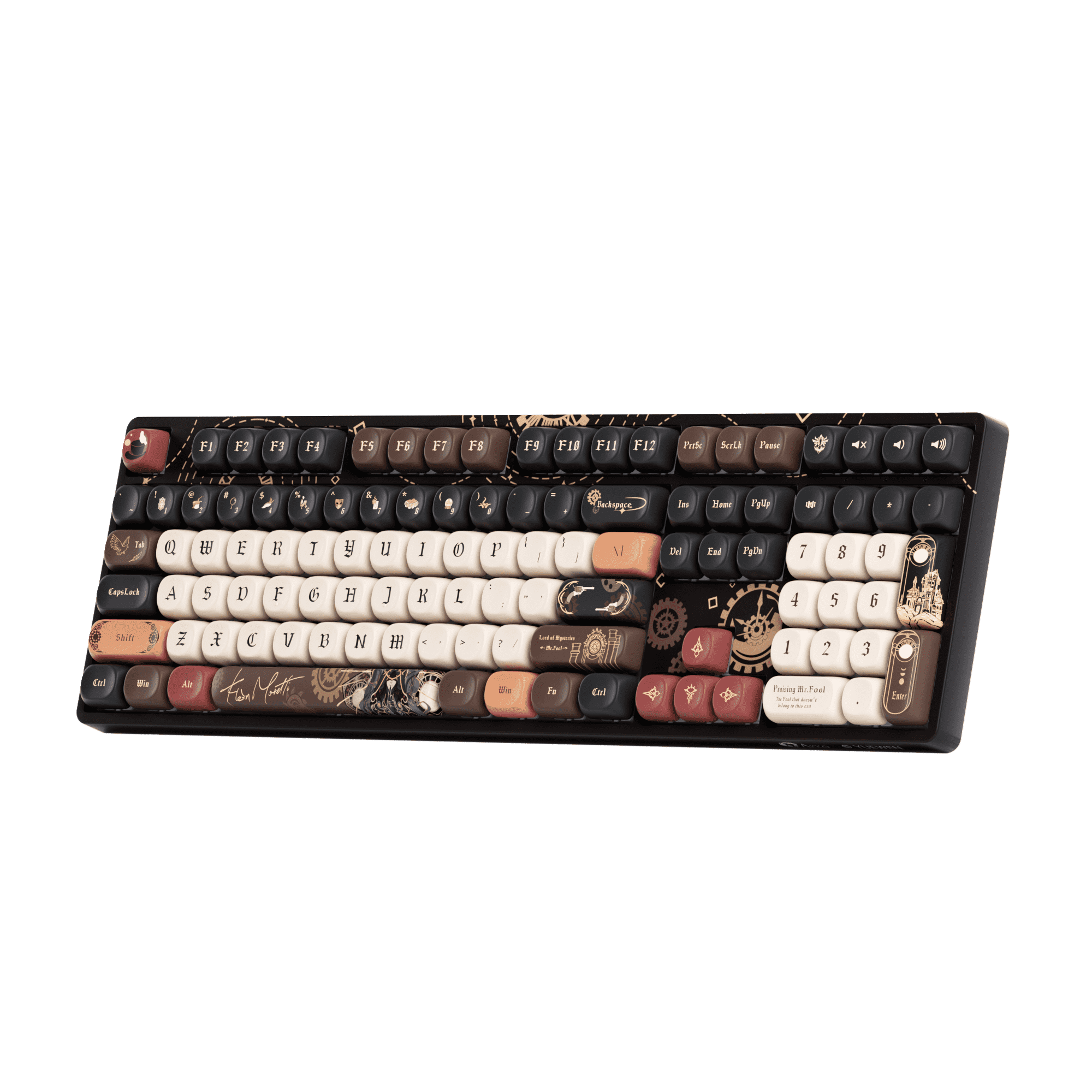 Lord of the Mysteries 5108B Plus Full-Size Mechanical Keyboard Details Side