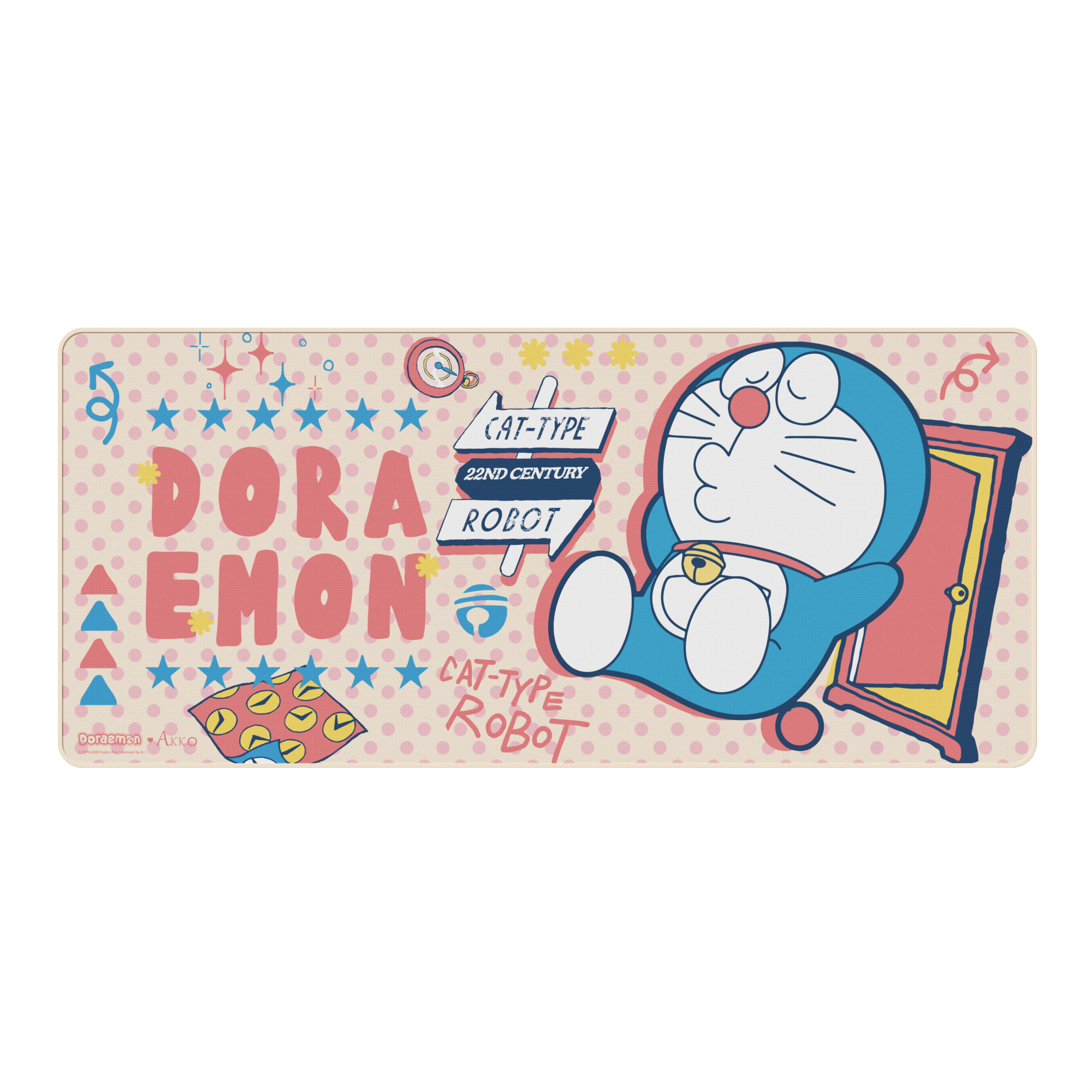 Doraemon Macaron Mouse pad