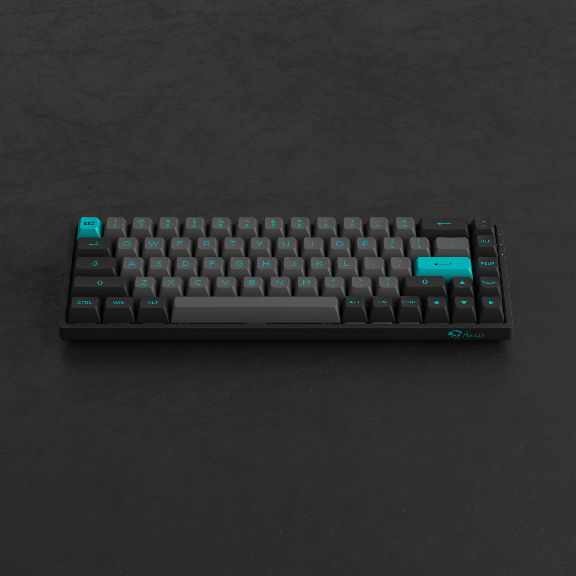 Black & Cyan 3068B Plus