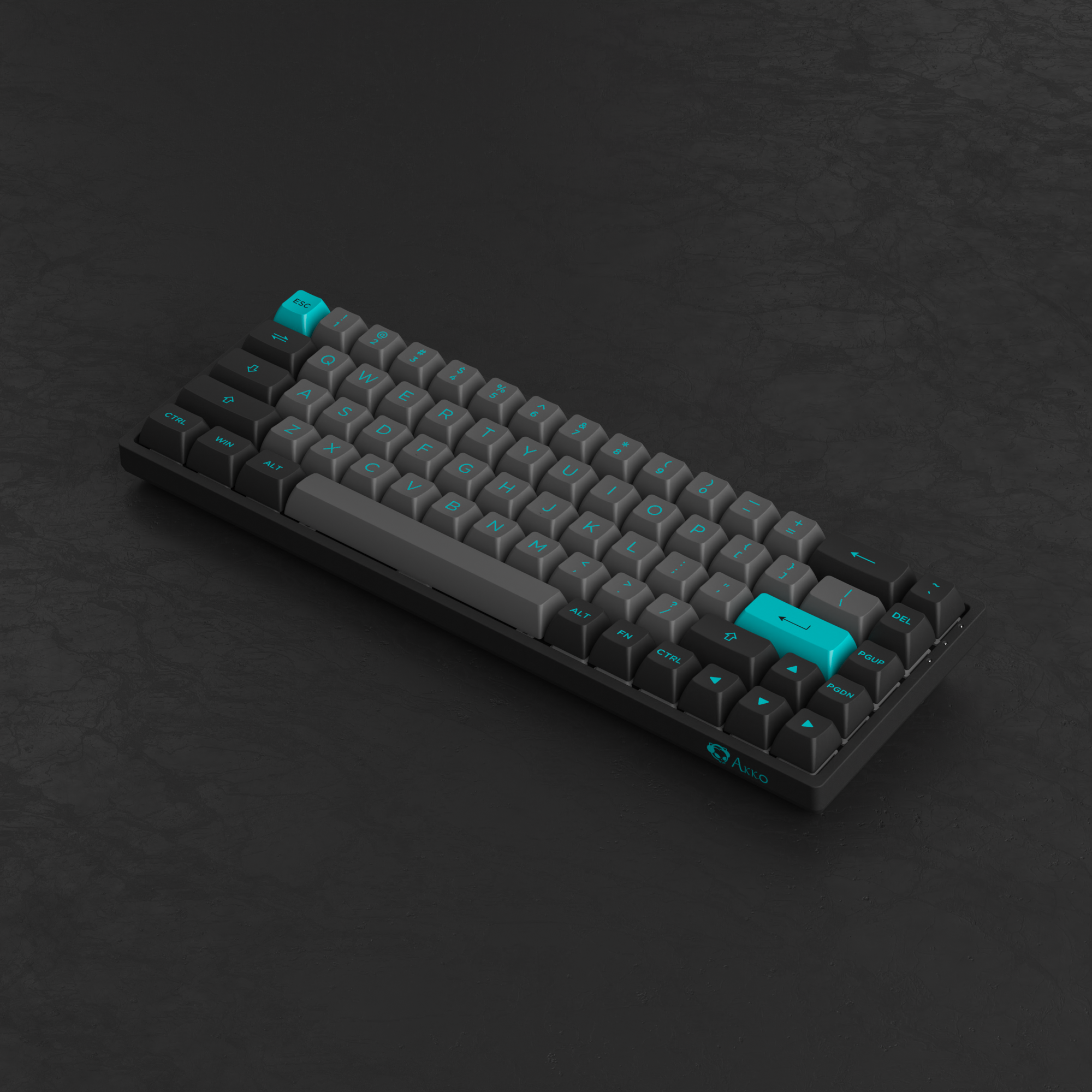 Black & Cyan 3068B Plus