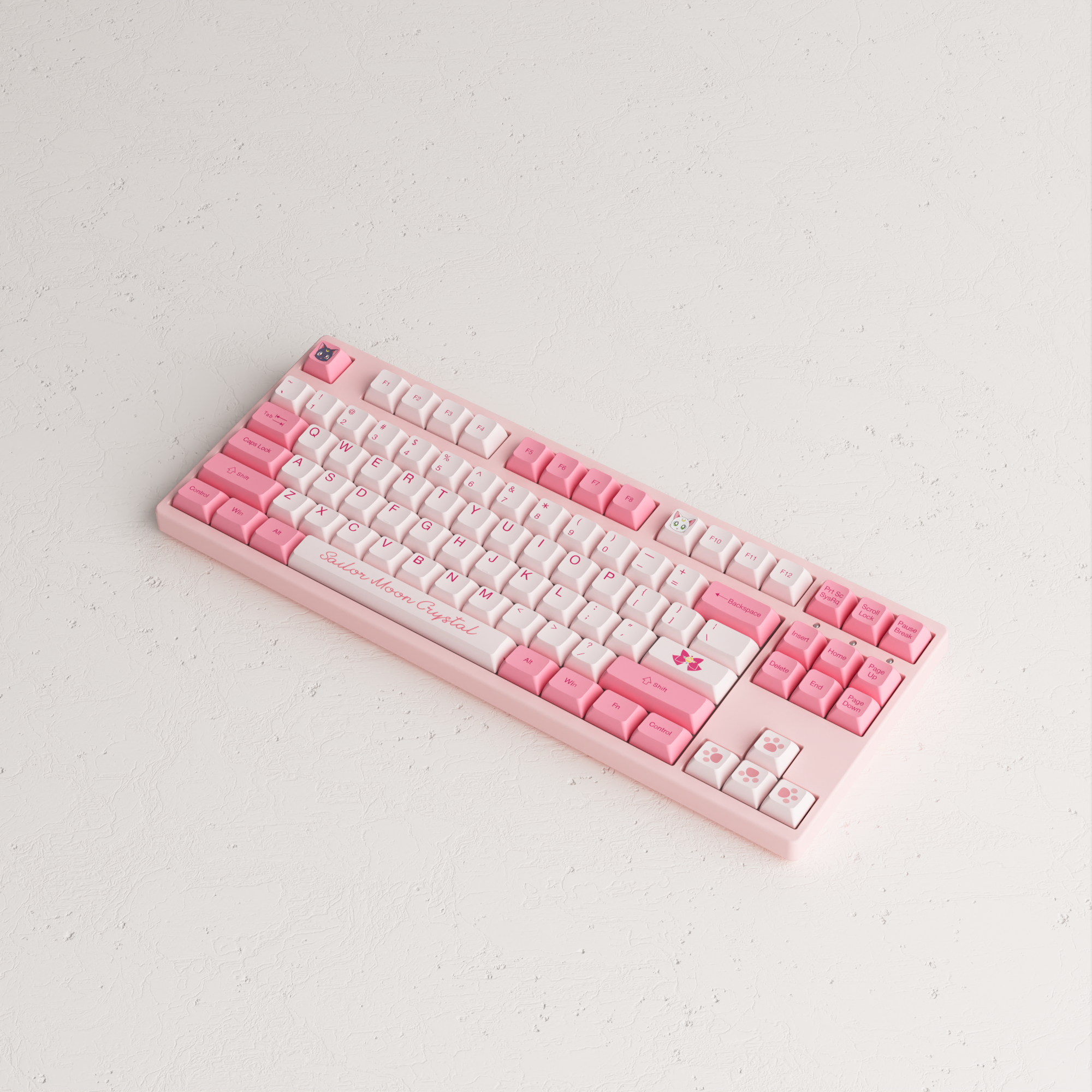 Akko Sailor Moon Crystal 3087 Keyboard side details