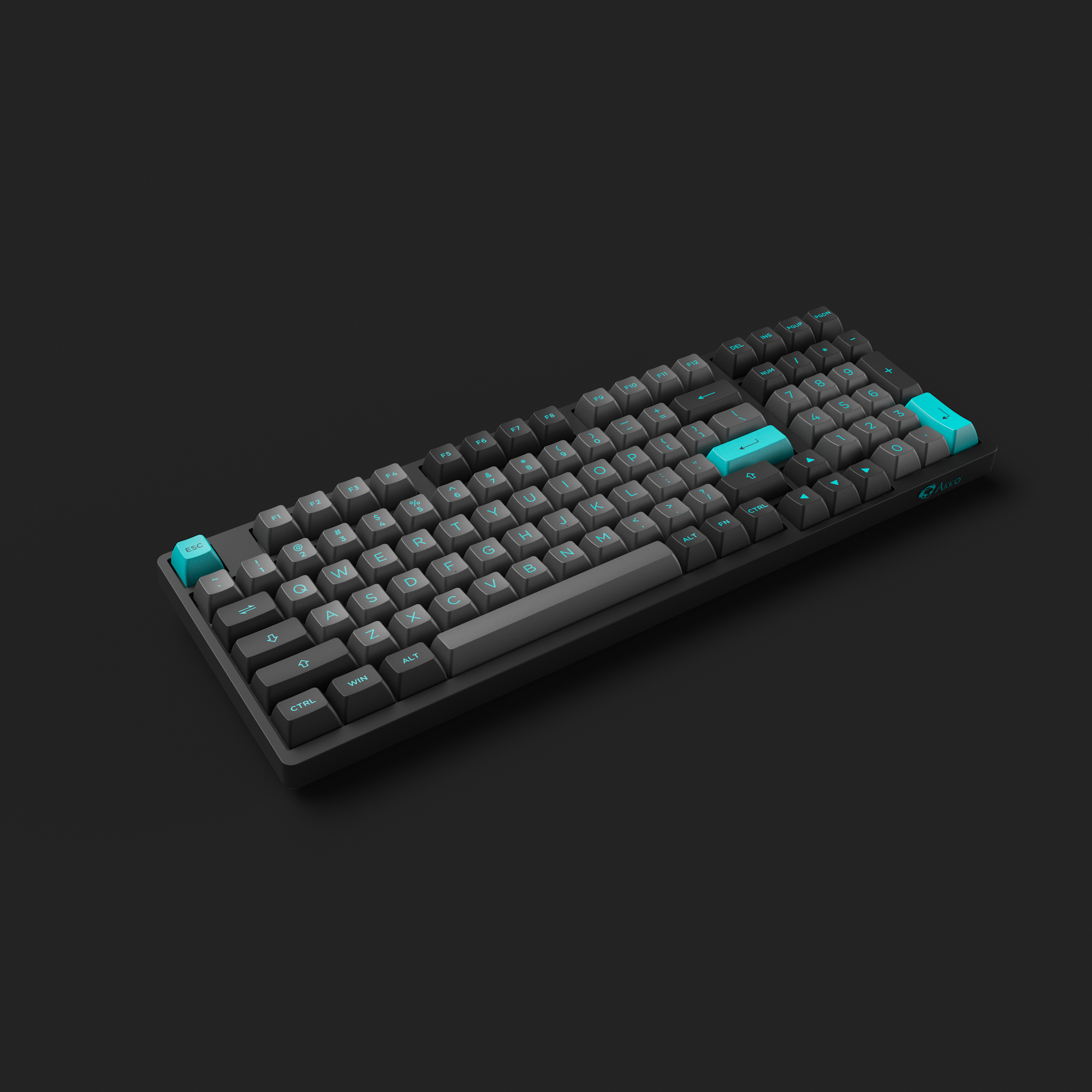 Black & Cyan 3098B Plus