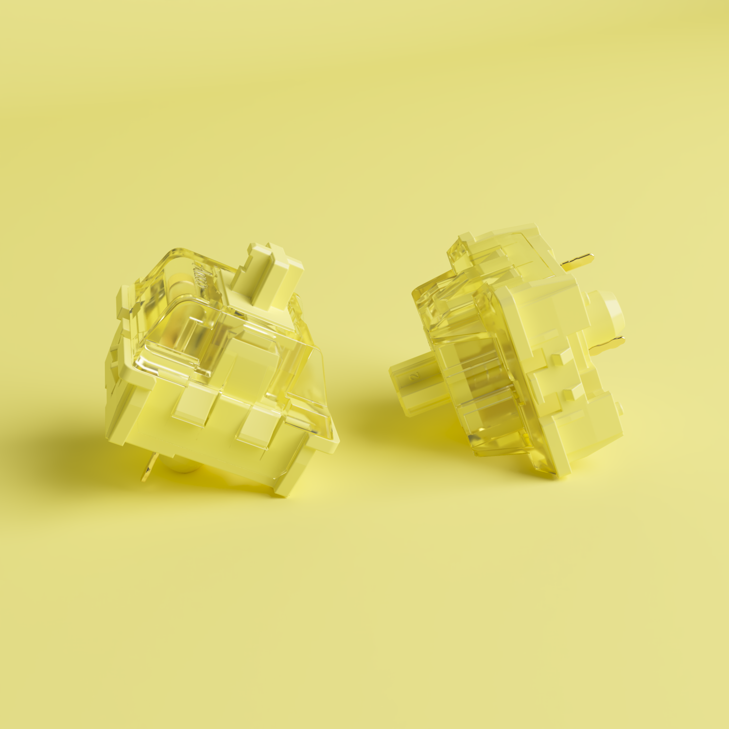 V3 Cream Yellow Switch (45pcs)