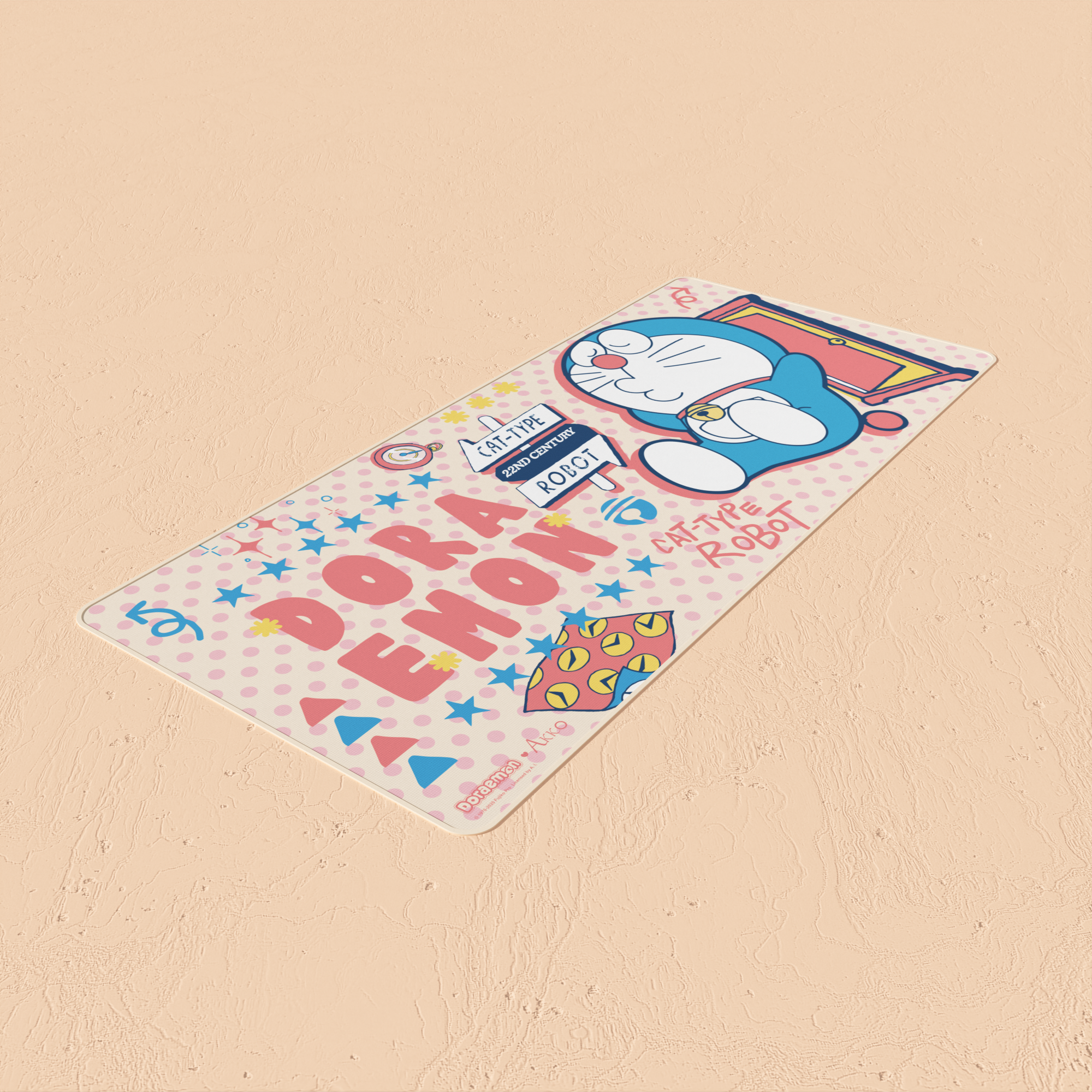 Doraemon Macaron Mouse pad