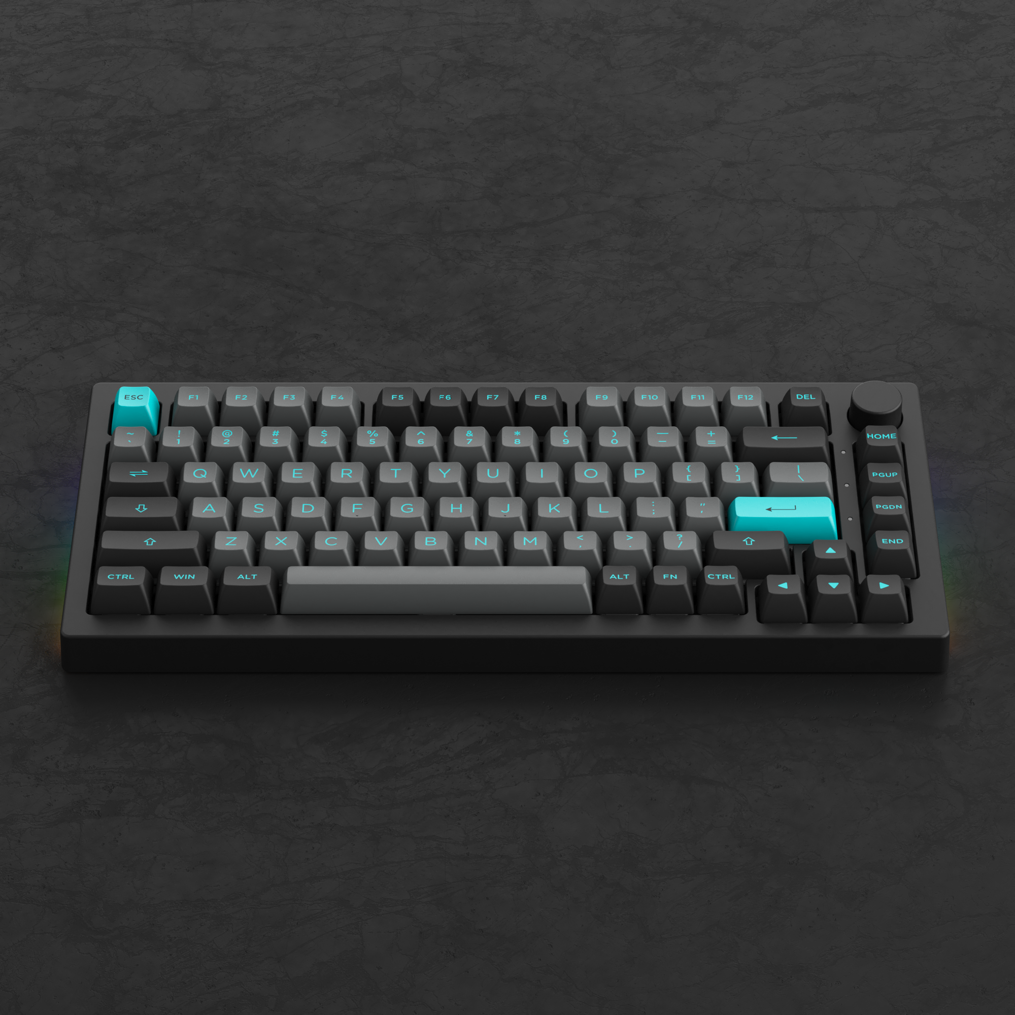 Black & Cyan 5075B Plus