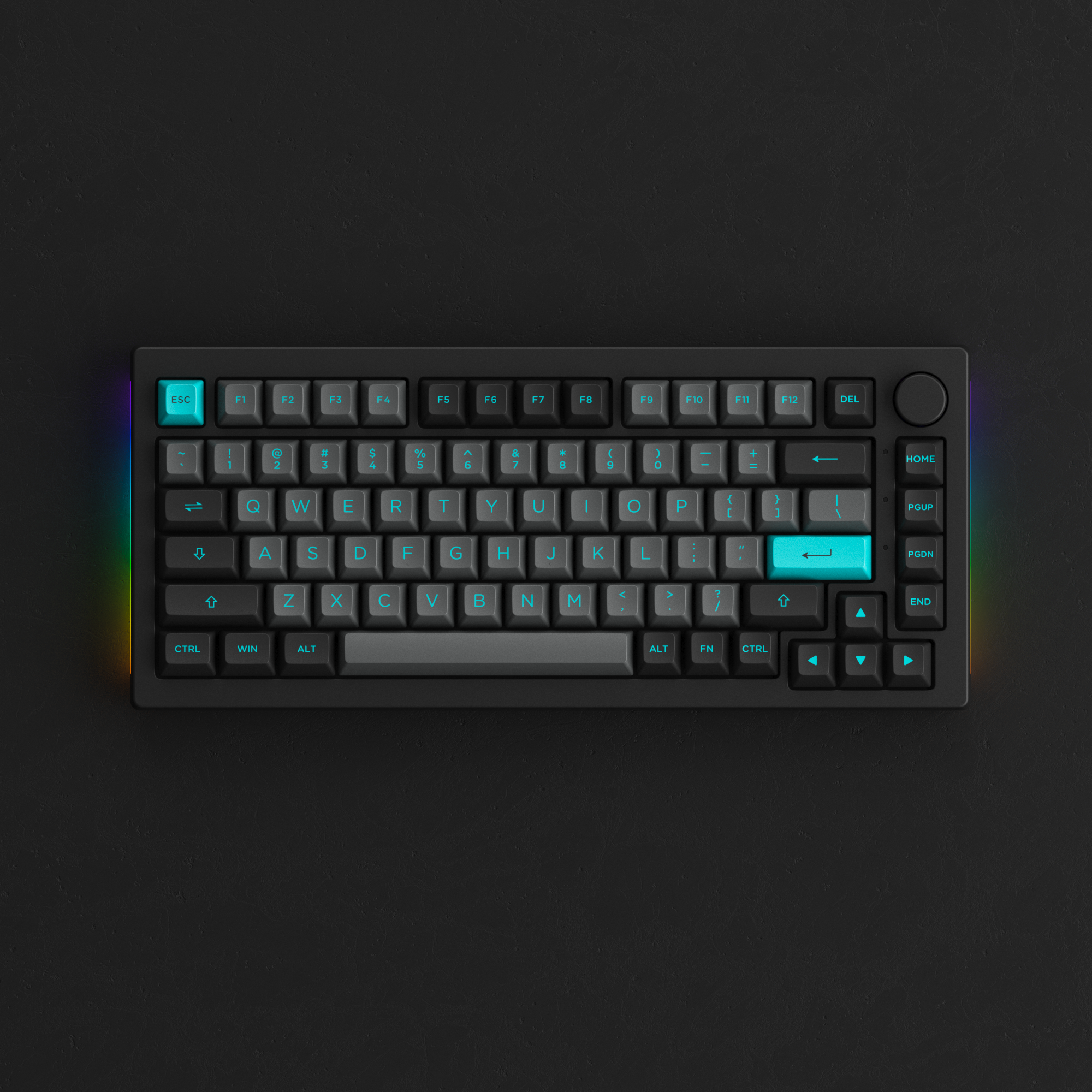 Black & Cyan 5075B Plus