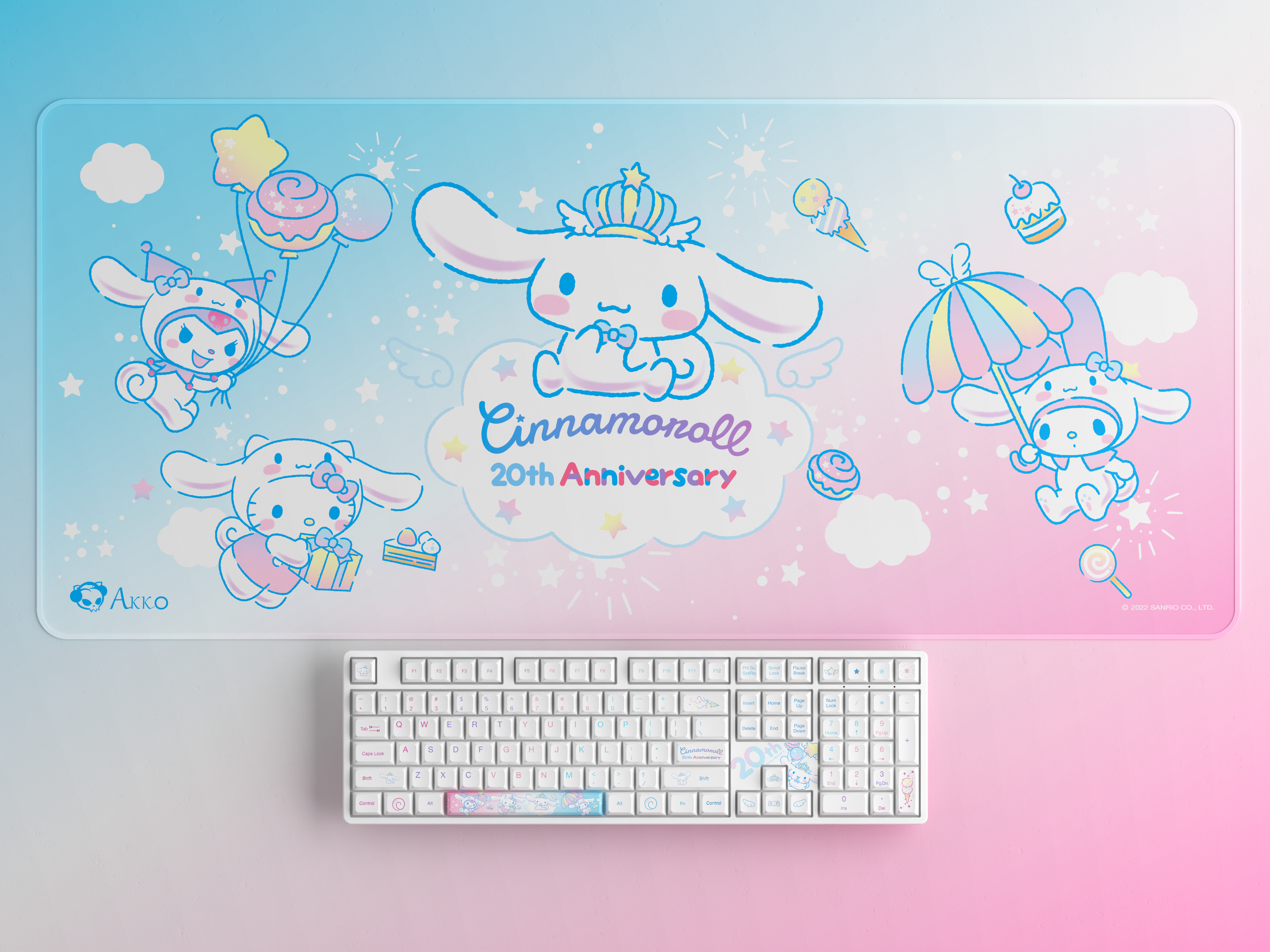 Cinnamoroll 20th Anniversary Mouse Pad