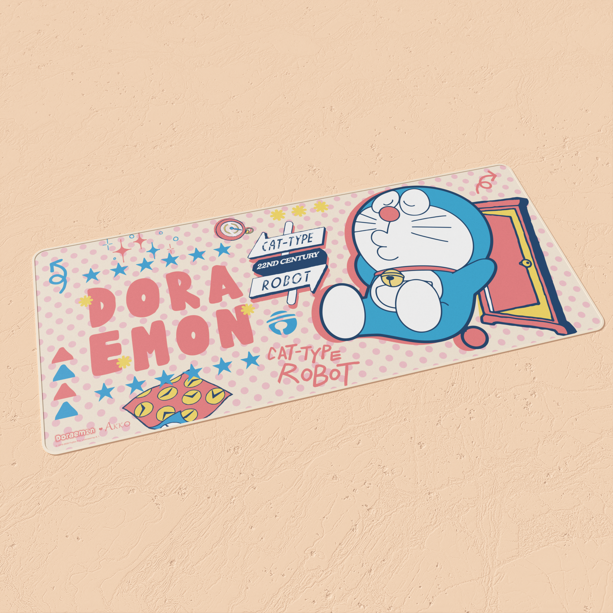 Doraemon Macaron Mouse pad