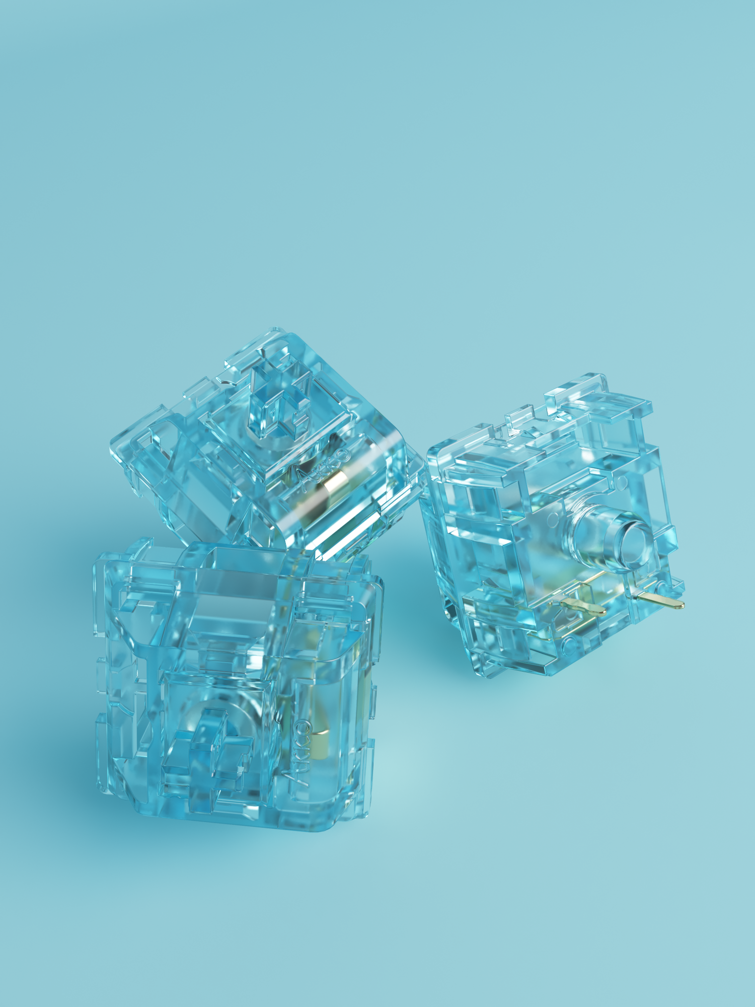 CS Crystal Blue Switch (45pcs)