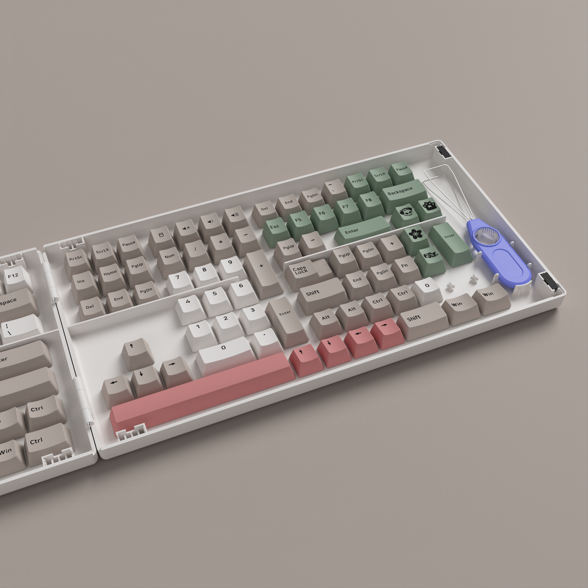 9009 Retro Keycap Set