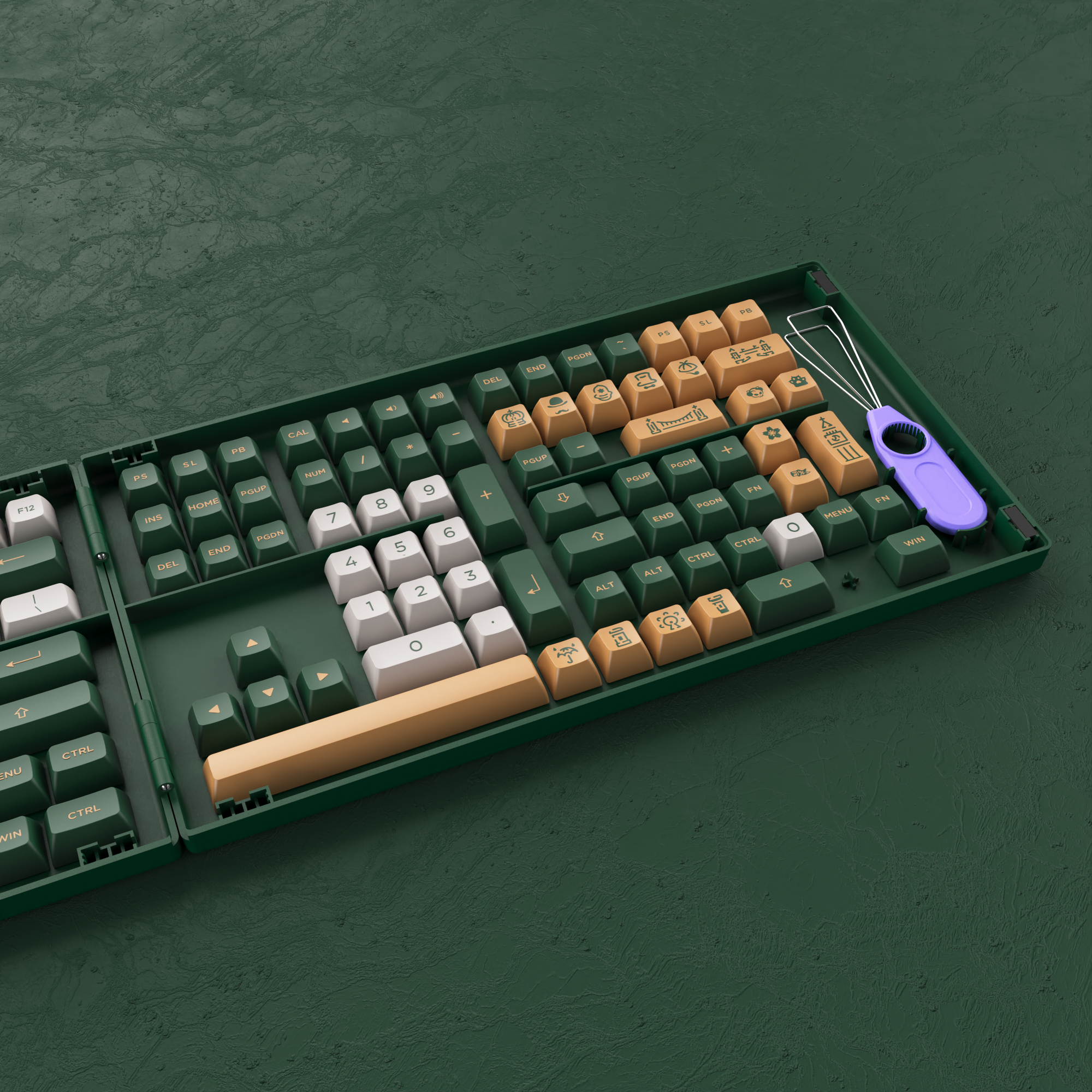 World Tour London Keycap Set (198-key)