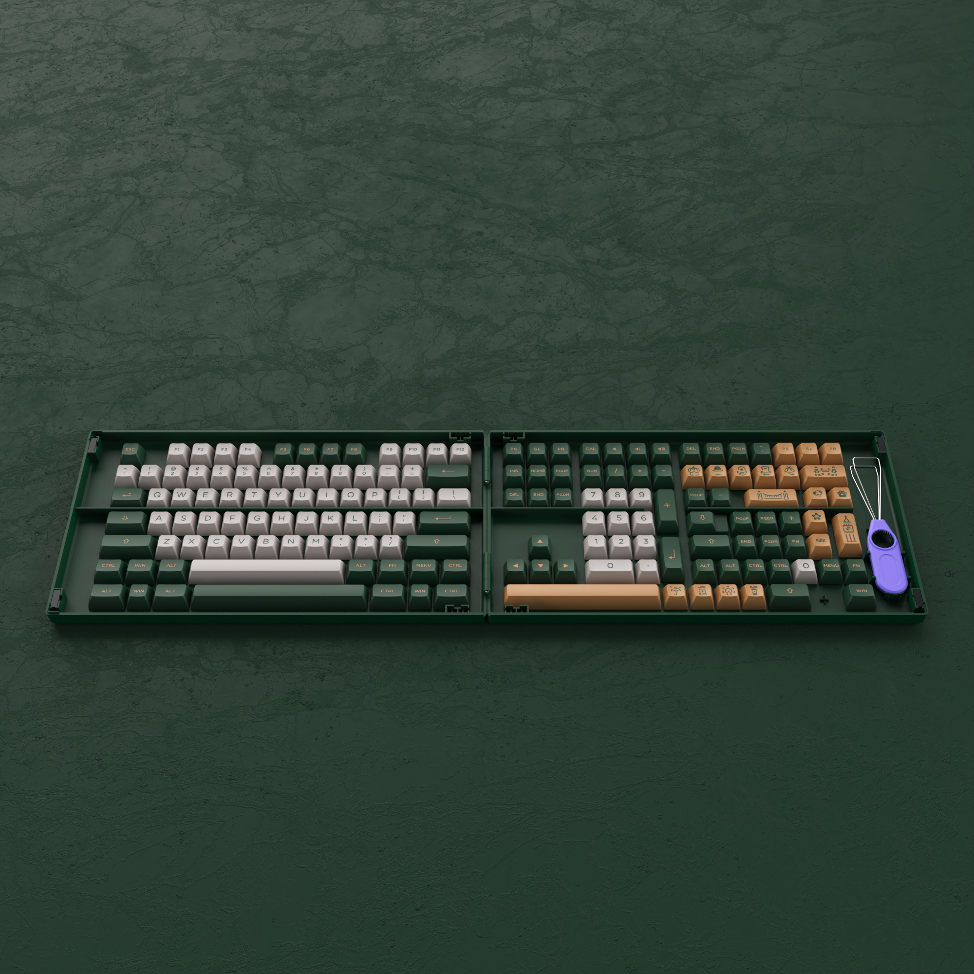 World Tour London Keycap Set (198-key)