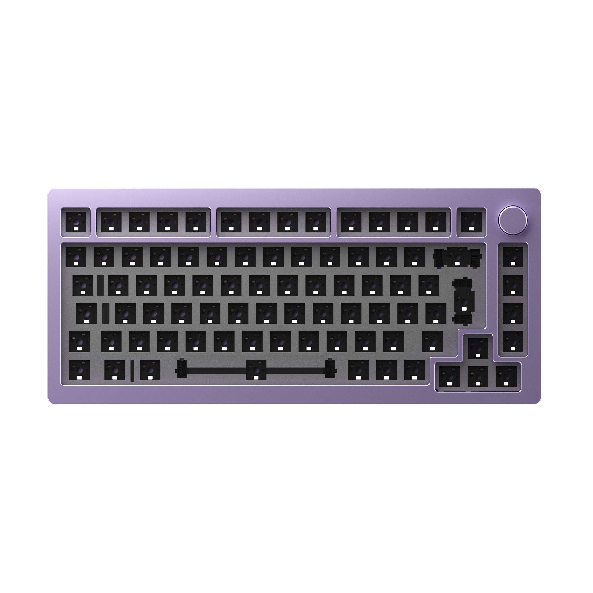 Purple MonsGeek M1 QMK DIY Kit