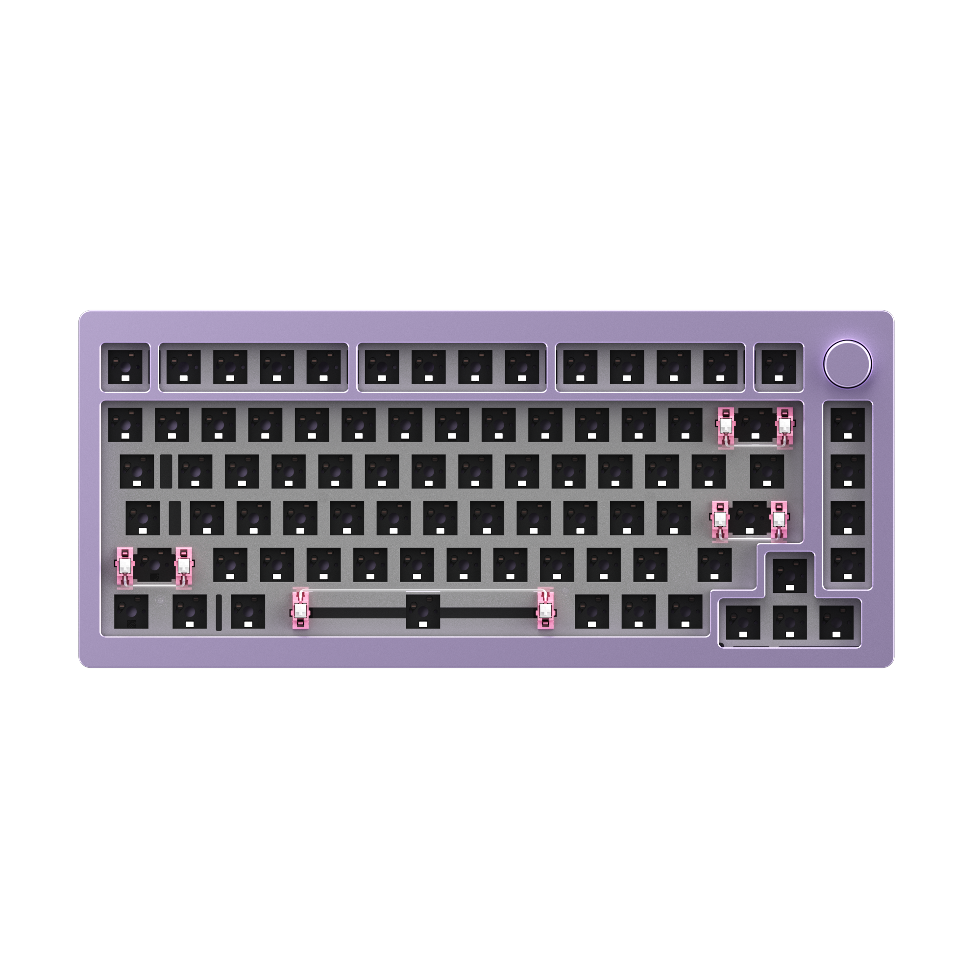 Purple MonsGeek M1 QMK DIY Kit