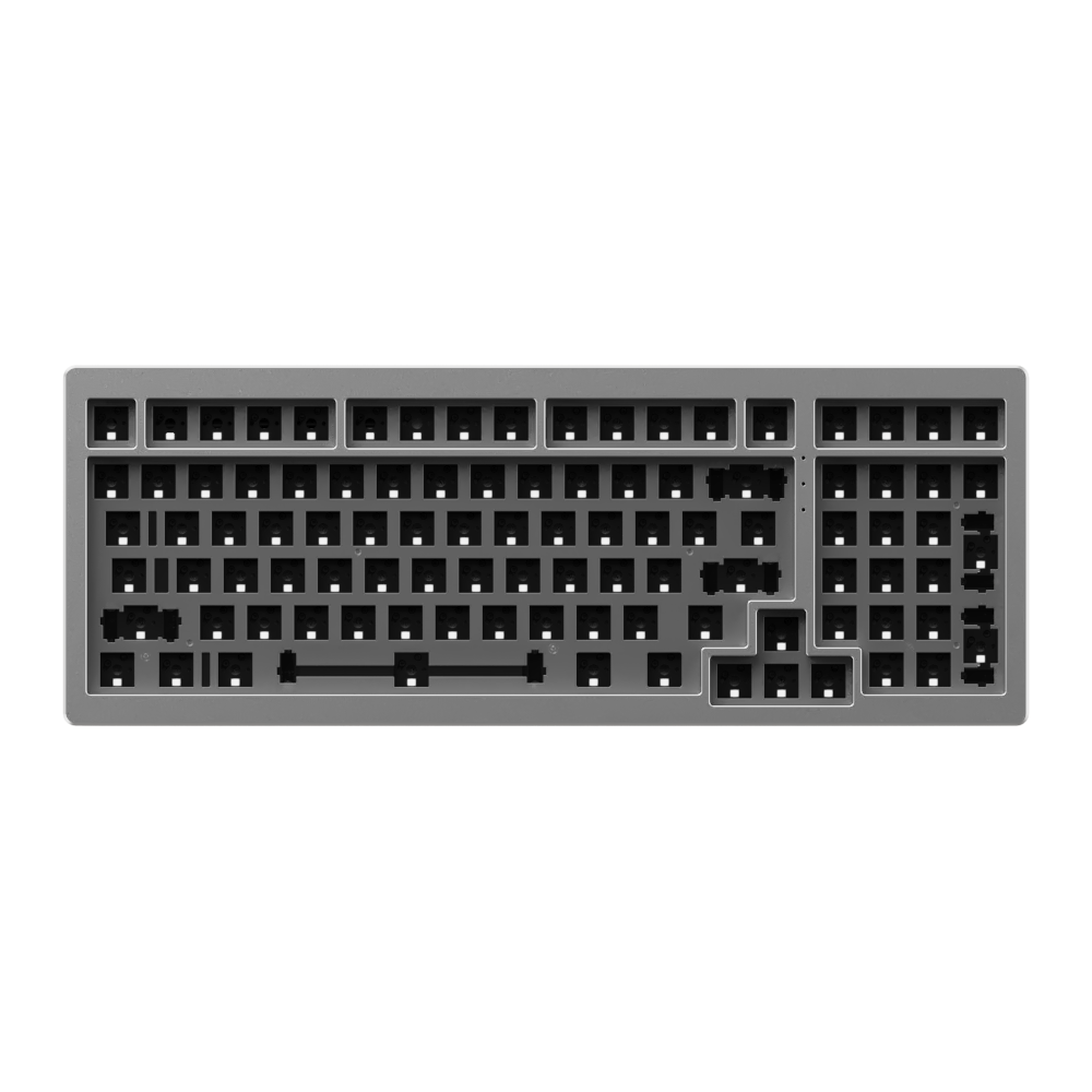 Silver MonsGeek M2 QMK DIY Kit