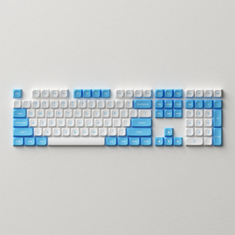 Carolina Blue Keycap Set(227-Key)