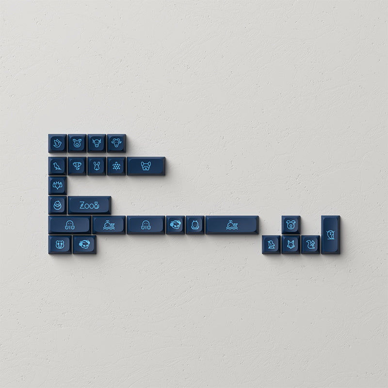 Carolina Blue Keycap Set(227-Key)