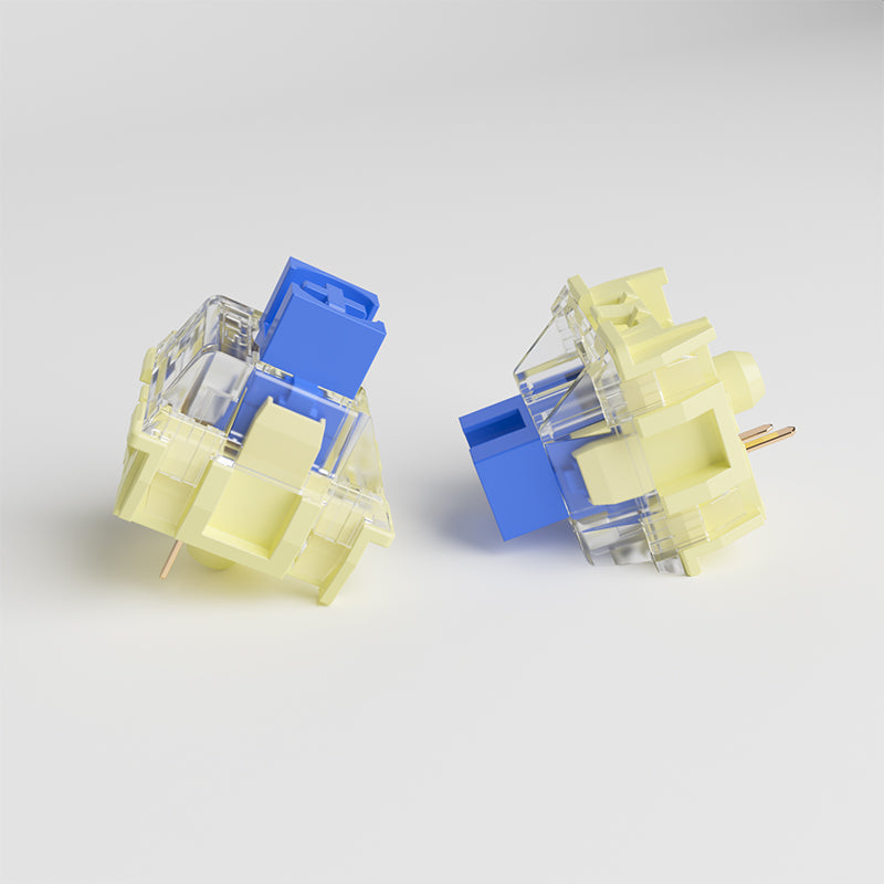 TTC Gold Blue Switch (45pcs)