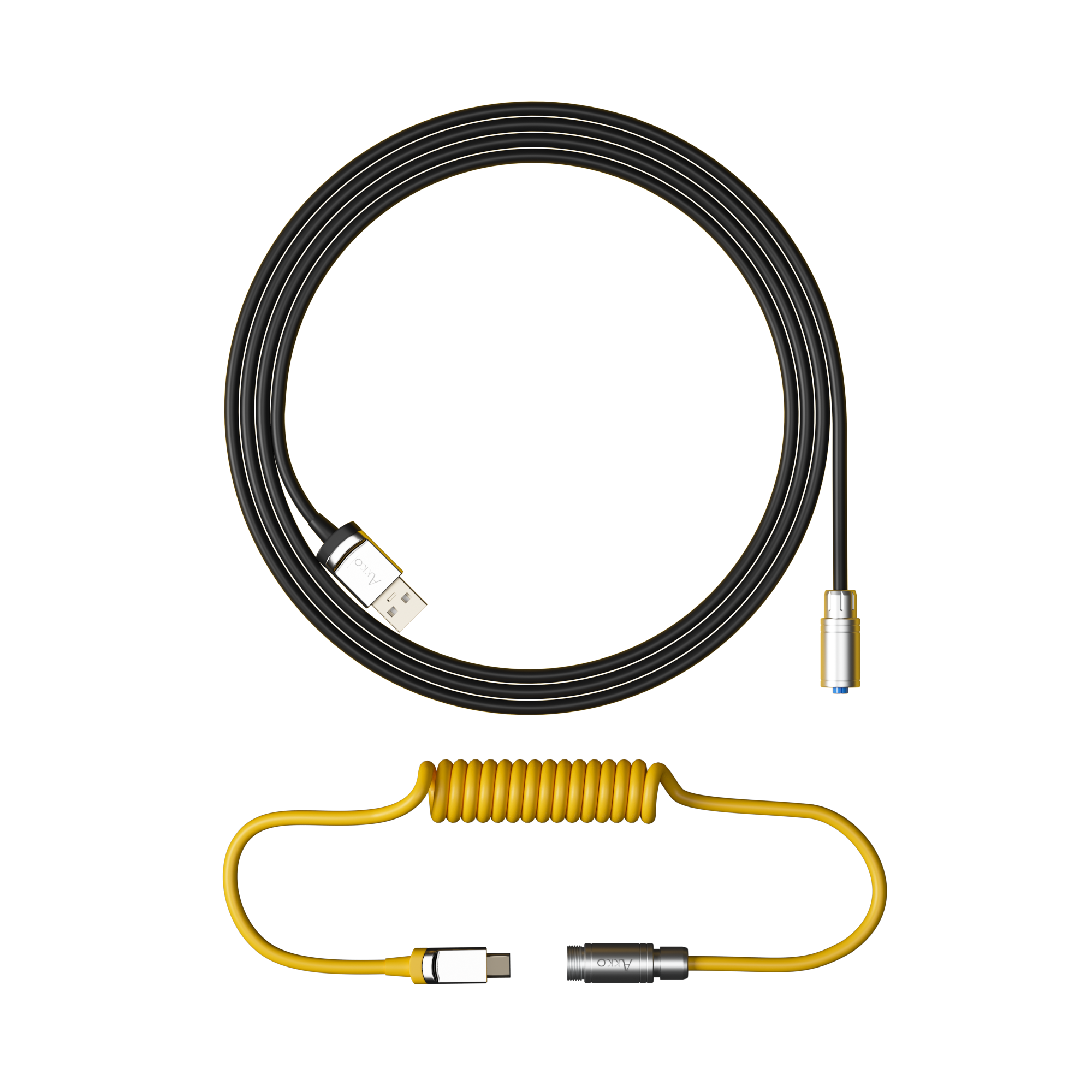 Custom Coiled Aviator Cable V2